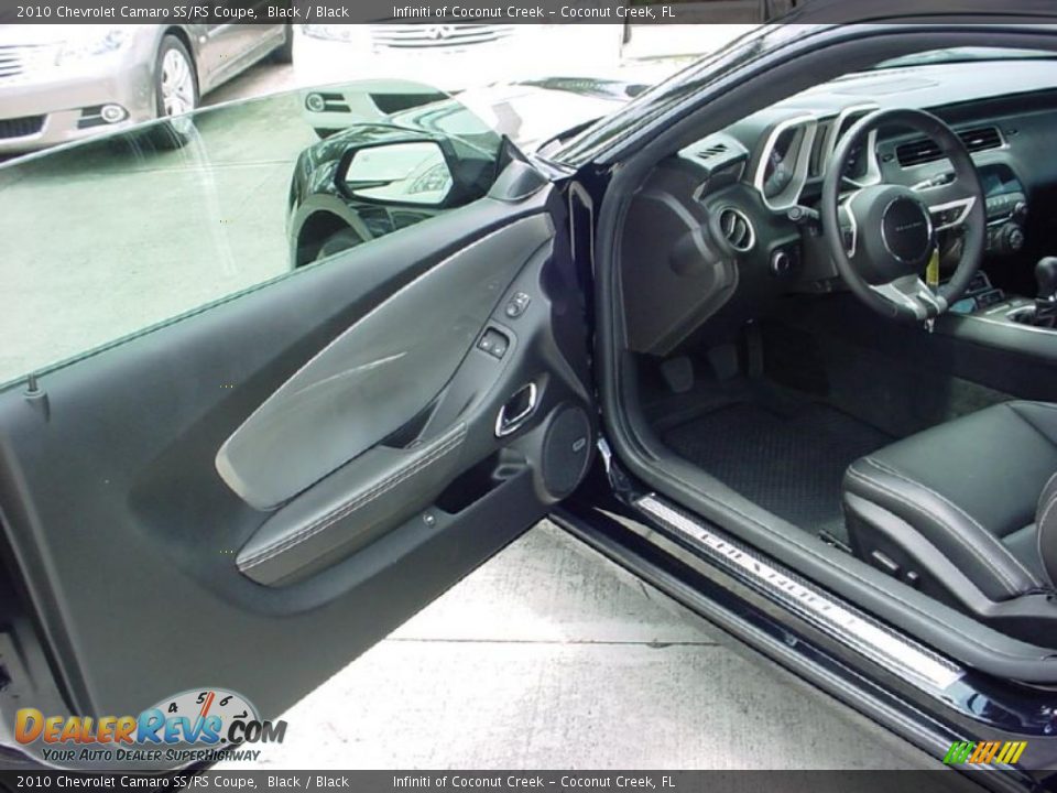 2010 Chevrolet Camaro SS/RS Coupe Black / Black Photo #15