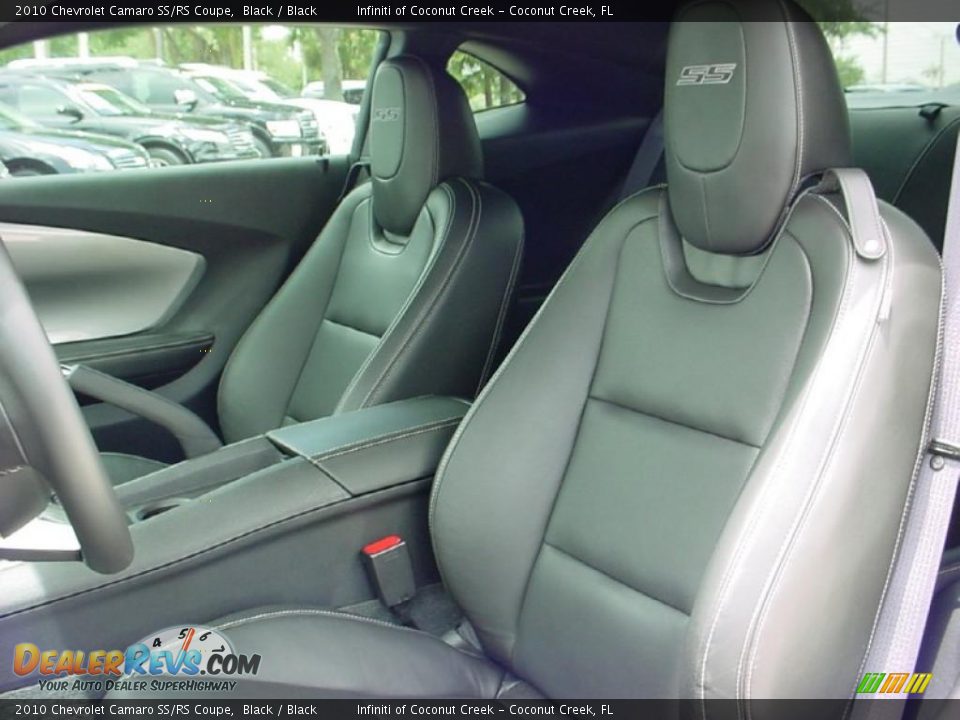 2010 Chevrolet Camaro SS/RS Coupe Black / Black Photo #16