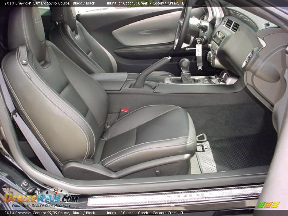 2010 Chevrolet Camaro SS/RS Coupe Black / Black Photo #19