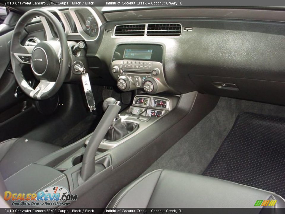 2010 Chevrolet Camaro SS/RS Coupe Black / Black Photo #24