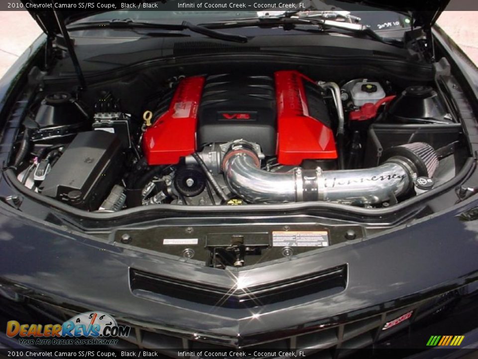 2010 Chevrolet Camaro SS/RS Coupe Black / Black Photo #25