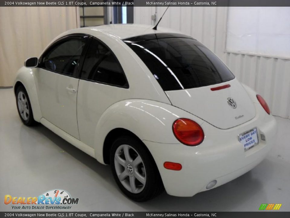 2004 Volkswagen New Beetle GLS 1.8T Coupe Campanella White / Black Photo #2