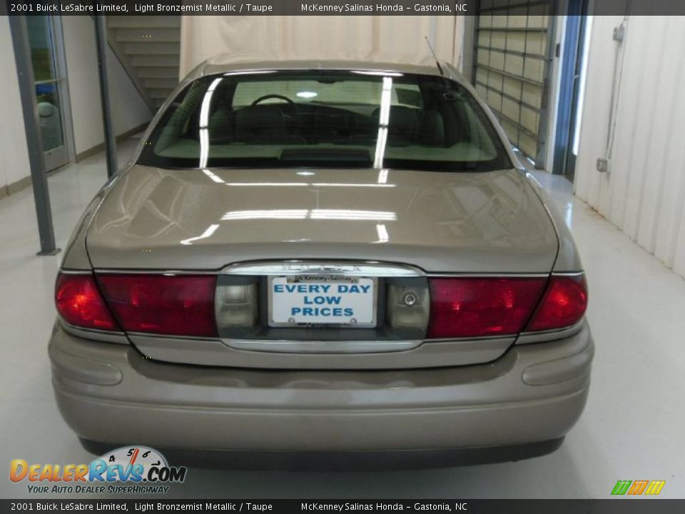 2001 Buick LeSabre Limited Light Bronzemist Metallic / Taupe Photo #3