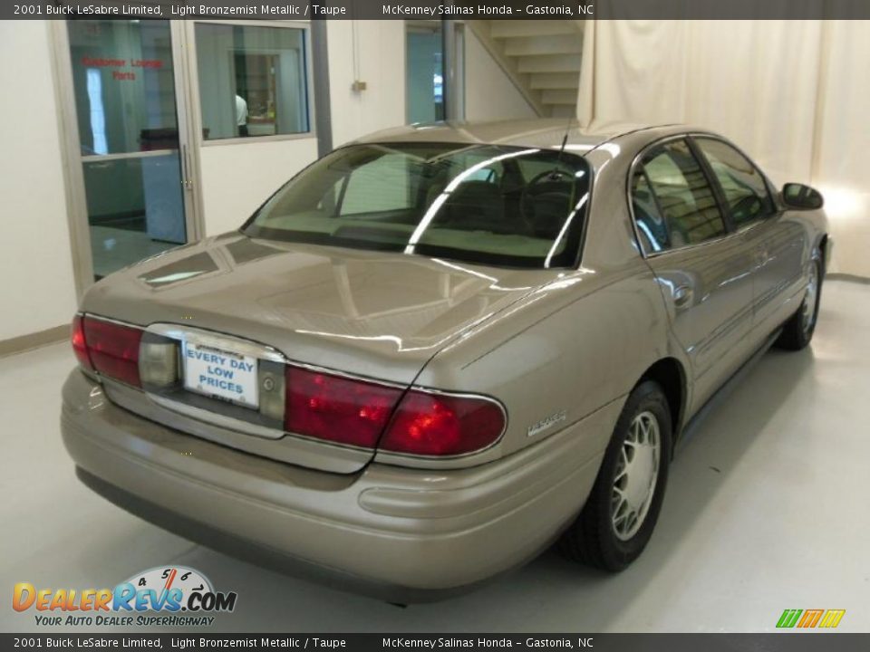 2001 Buick LeSabre Limited Light Bronzemist Metallic / Taupe Photo #4