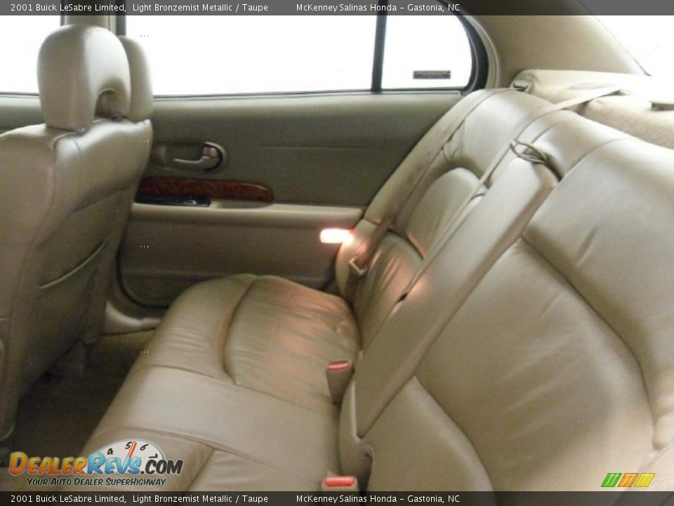 2001 Buick LeSabre Limited Light Bronzemist Metallic / Taupe Photo #14