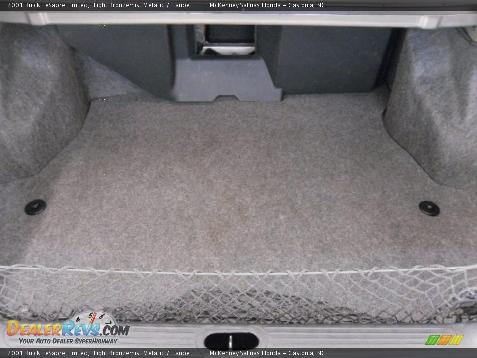 2001 Buick LeSabre Limited Light Bronzemist Metallic / Taupe Photo #17