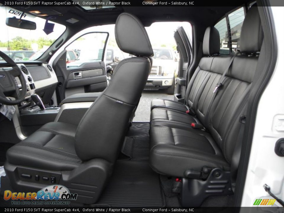 2010 Ford F150 SVT Raptor SuperCab 4x4 Oxford White / Raptor Black Photo #11