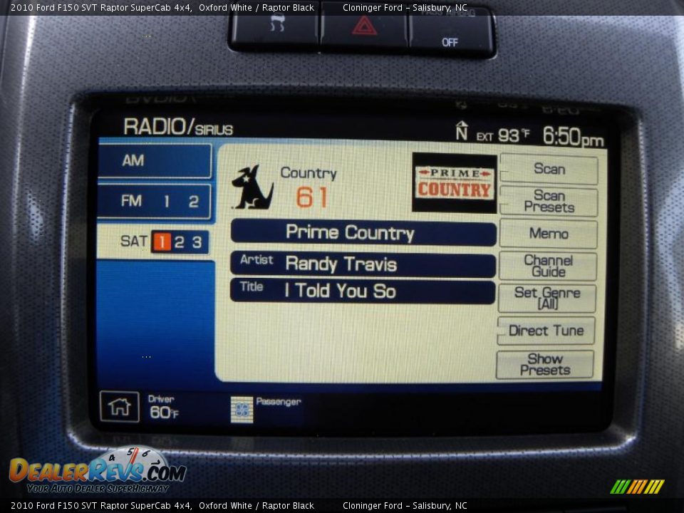 2010 Ford F150 SVT Raptor SuperCab 4x4 Oxford White / Raptor Black Photo #30