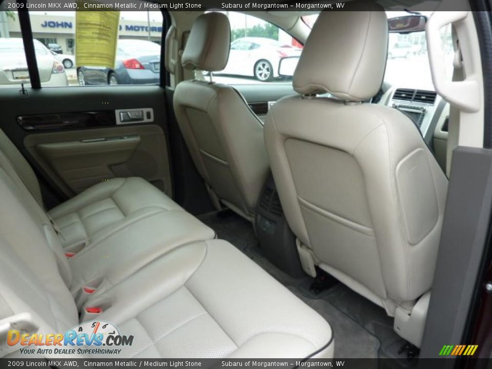 2009 Lincoln MKX AWD Cinnamon Metallic / Medium Light Stone Photo #8