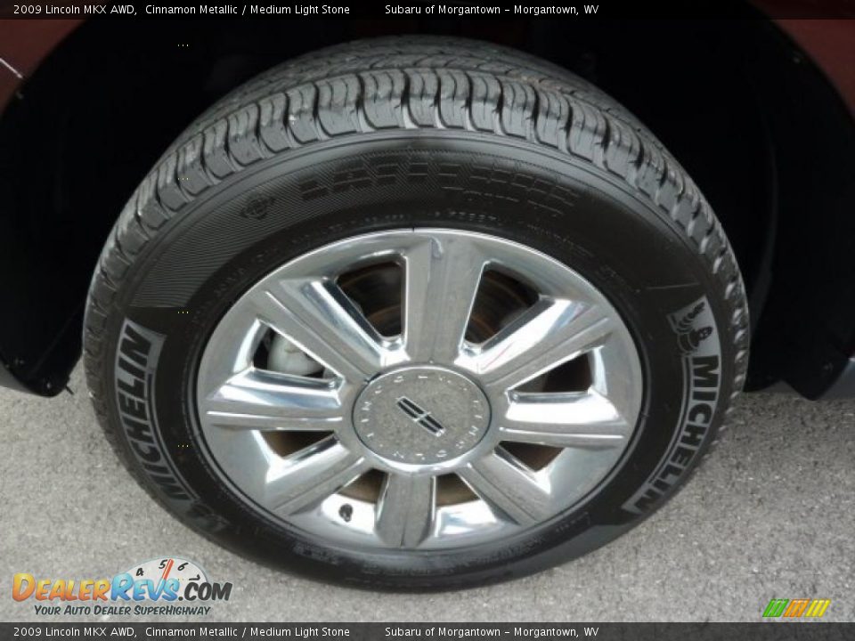 2009 Lincoln MKX AWD Cinnamon Metallic / Medium Light Stone Photo #12