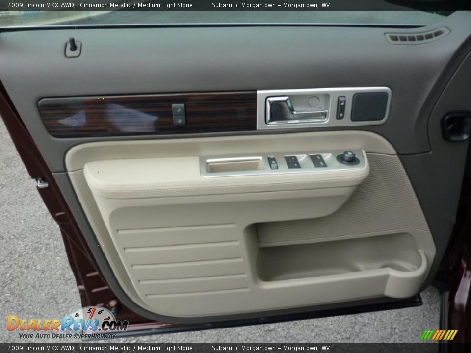 2009 Lincoln MKX AWD Cinnamon Metallic / Medium Light Stone Photo #13