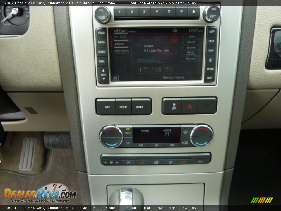2009 Lincoln MKX AWD Cinnamon Metallic / Medium Light Stone Photo #19