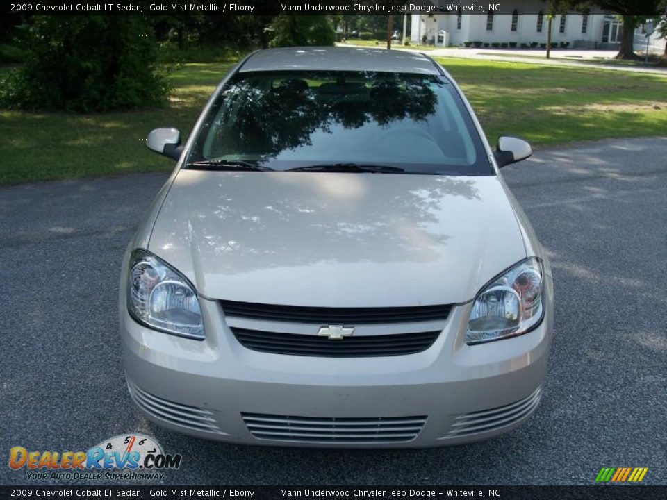 2009 Chevrolet Cobalt LT Sedan Gold Mist Metallic / Ebony Photo #2