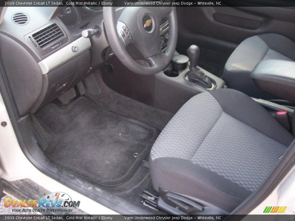 2009 Chevrolet Cobalt LT Sedan Gold Mist Metallic / Ebony Photo #7