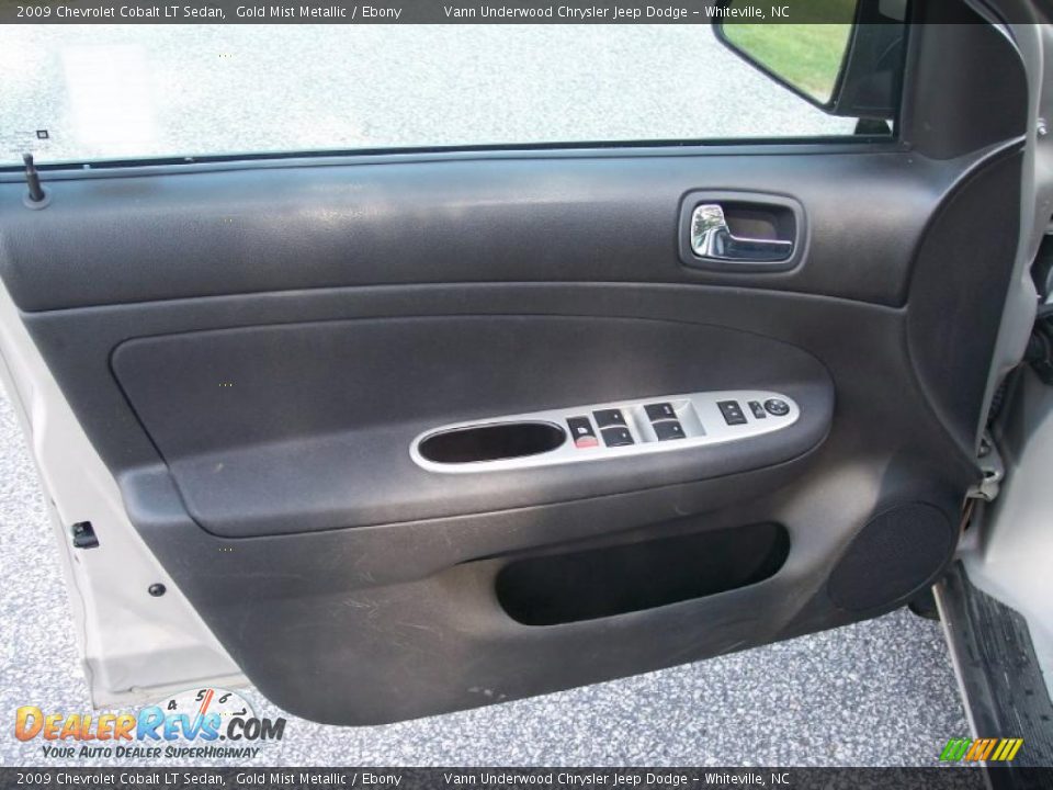 2009 Chevrolet Cobalt LT Sedan Gold Mist Metallic / Ebony Photo #19