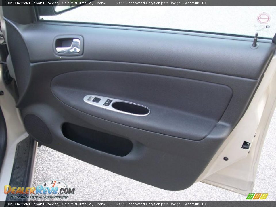 2009 Chevrolet Cobalt LT Sedan Gold Mist Metallic / Ebony Photo #21