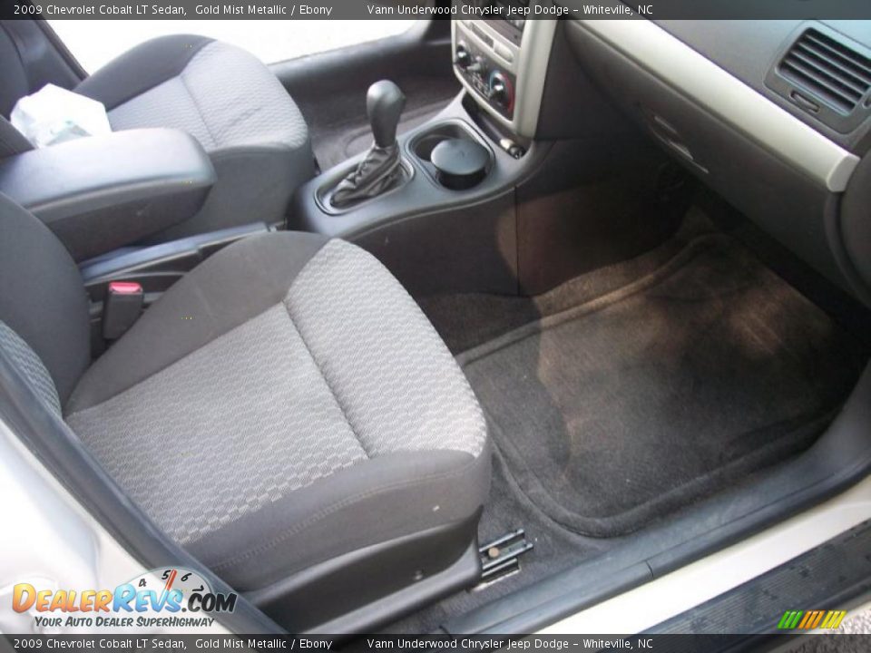 2009 Chevrolet Cobalt LT Sedan Gold Mist Metallic / Ebony Photo #23