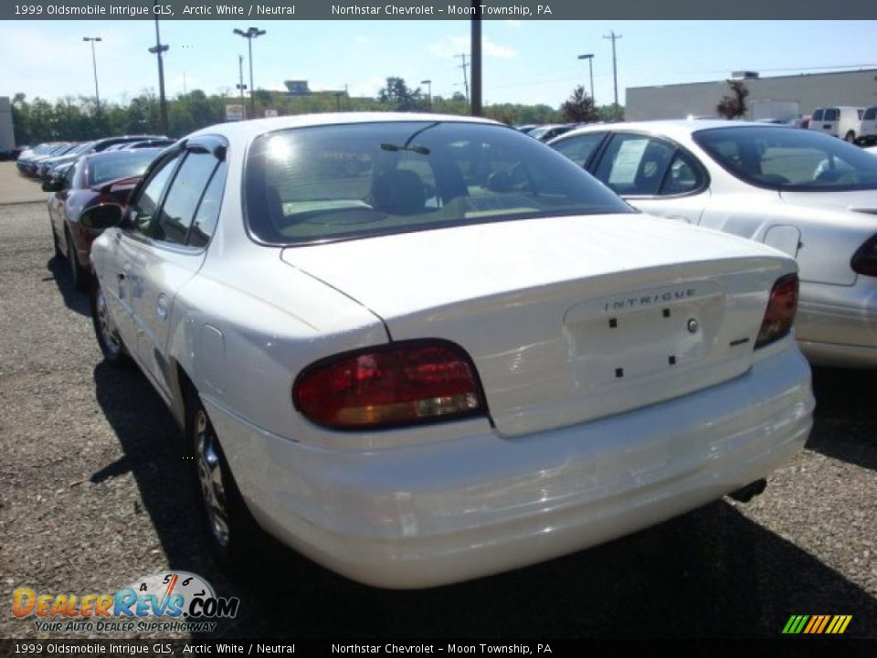 1999 Oldsmobile Intrigue GLS Arctic White / Neutral Photo #4