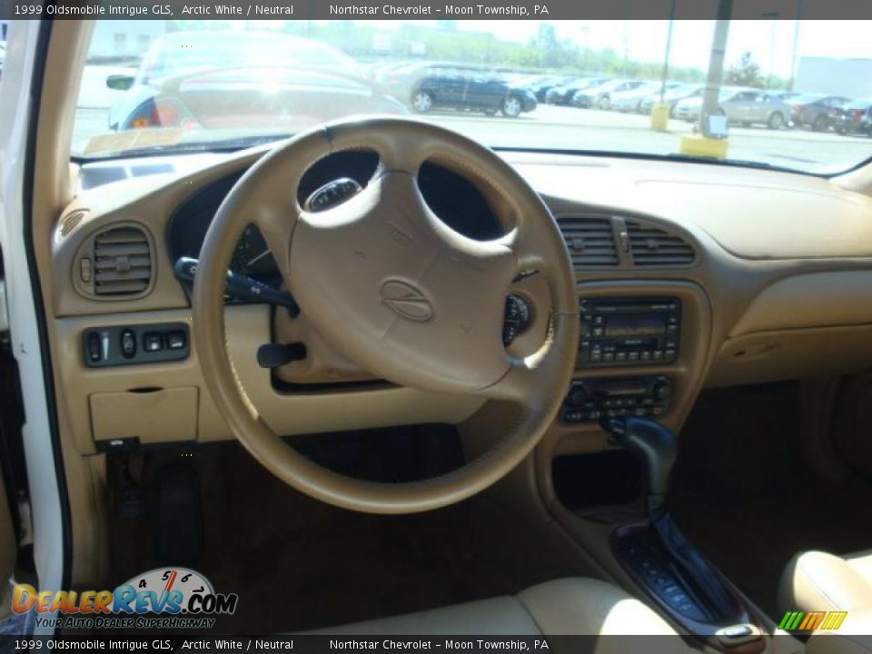 1999 Oldsmobile Intrigue GLS Arctic White / Neutral Photo #10