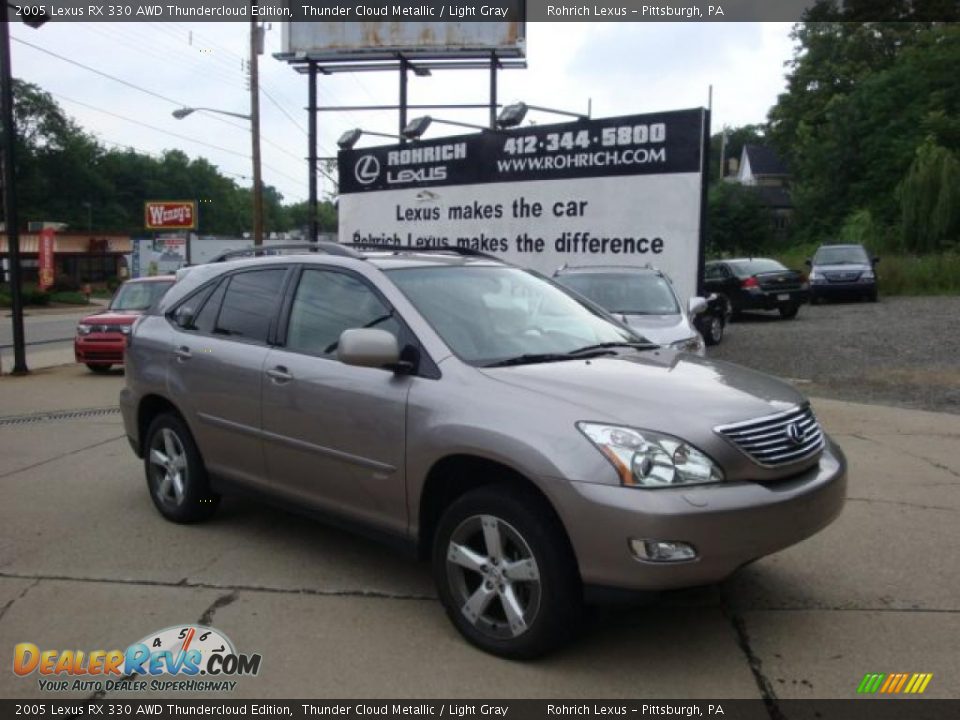 2005 Lexus RX 330 AWD Thundercloud Edition Thunder Cloud Metallic / Light Gray Photo #1