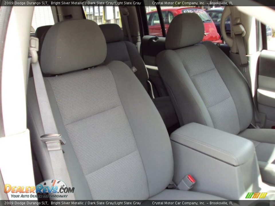 2009 Dodge Durango SLT Bright Silver Metallic / Dark Slate Gray/Light Slate Gray Photo #13