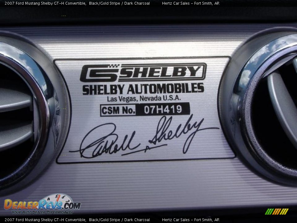 2007 Ford Mustang Shelby GT-H Convertible Logo Photo #28