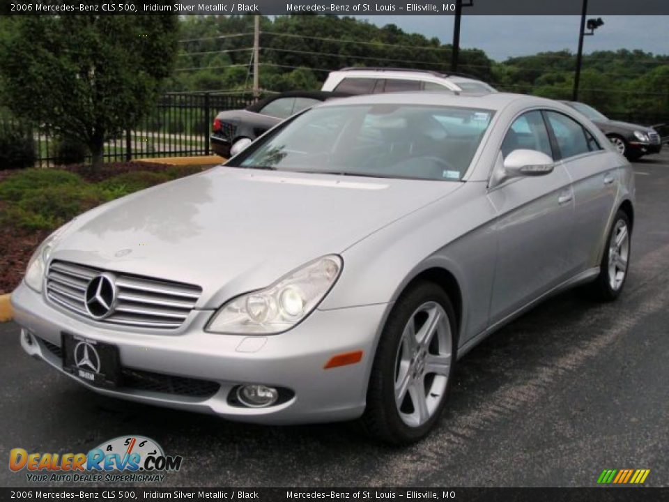 2006 Mercedes-Benz CLS 500 Iridium Silver Metallic / Black Photo #1