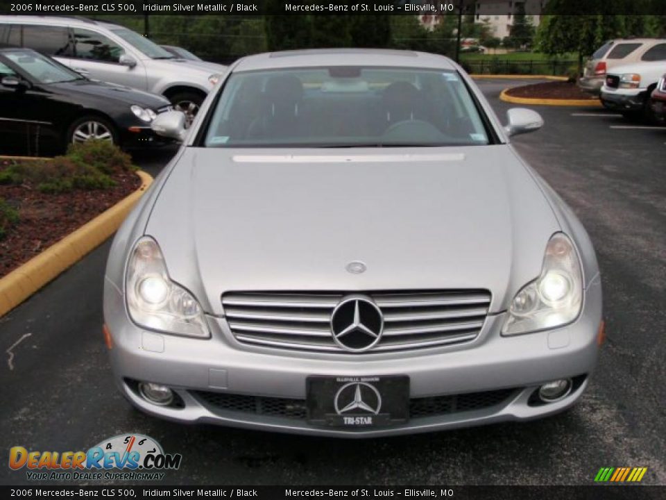 2006 Mercedes-Benz CLS 500 Iridium Silver Metallic / Black Photo #2