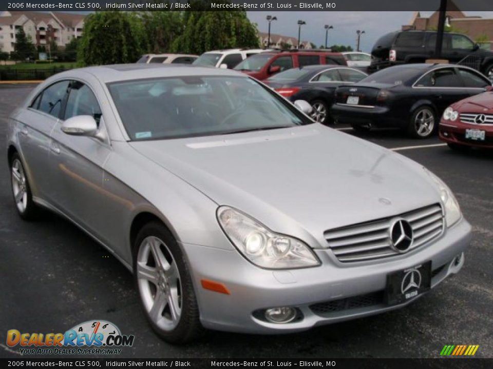 2006 Mercedes-Benz CLS 500 Iridium Silver Metallic / Black Photo #3