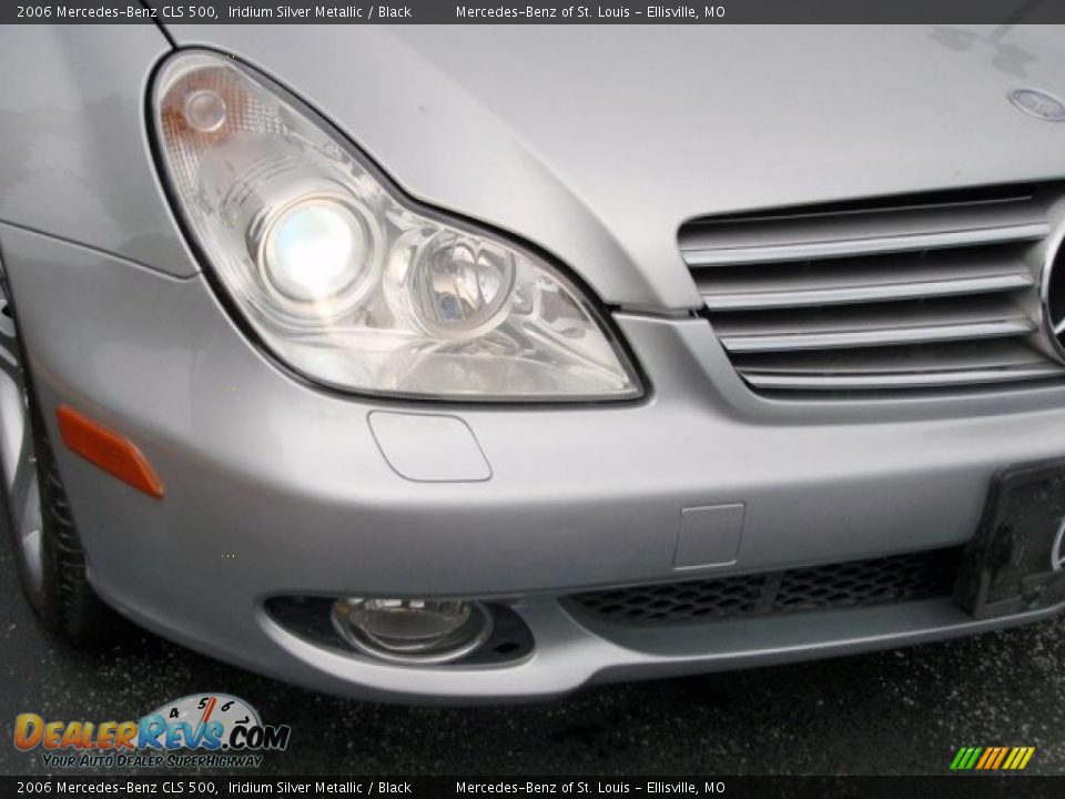 2006 Mercedes-Benz CLS 500 Iridium Silver Metallic / Black Photo #4