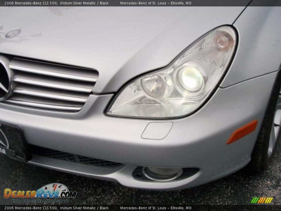2006 Mercedes-Benz CLS 500 Iridium Silver Metallic / Black Photo #5
