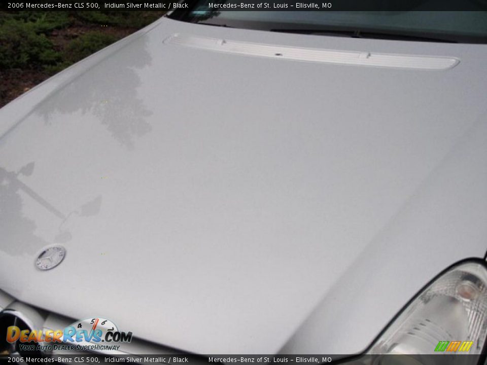 2006 Mercedes-Benz CLS 500 Iridium Silver Metallic / Black Photo #6
