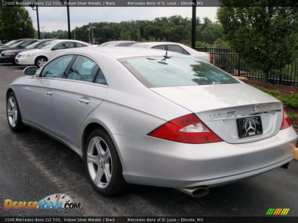 2006 Mercedes-Benz CLS 500 Iridium Silver Metallic / Black Photo #9