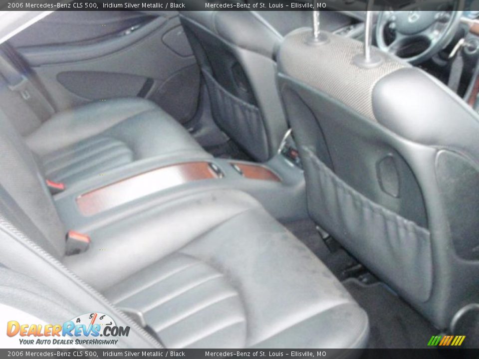 2006 Mercedes-Benz CLS 500 Iridium Silver Metallic / Black Photo #15