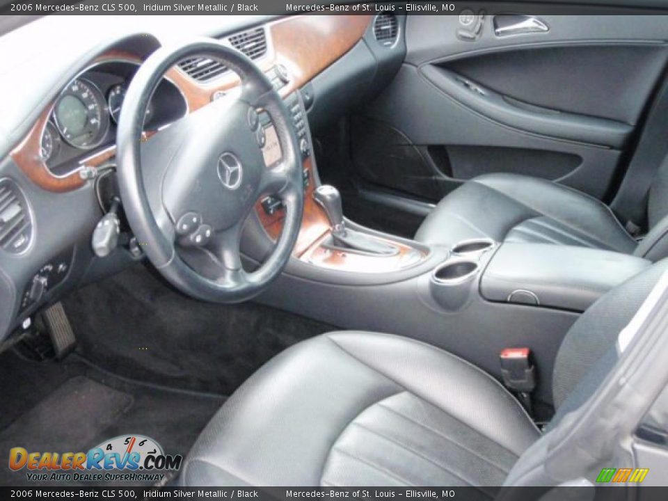 2006 Mercedes-Benz CLS 500 Iridium Silver Metallic / Black Photo #17