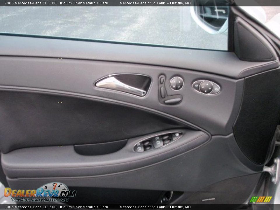 2006 Mercedes-Benz CLS 500 Iridium Silver Metallic / Black Photo #18