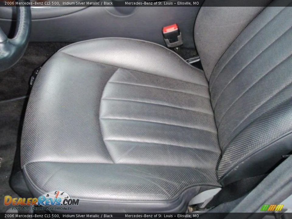 2006 Mercedes-Benz CLS 500 Iridium Silver Metallic / Black Photo #19