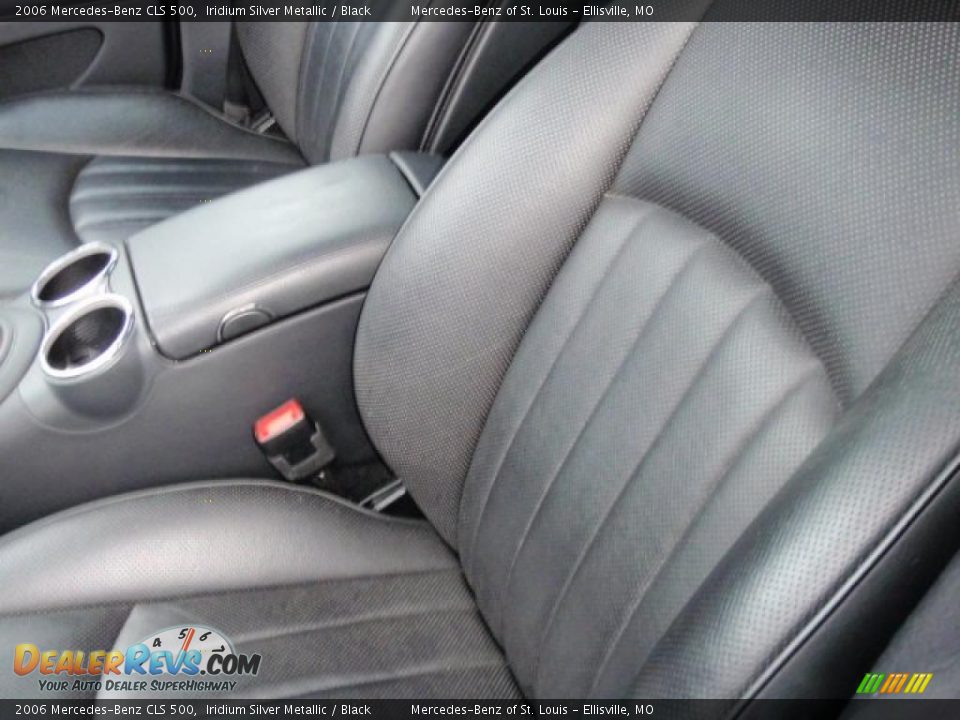 2006 Mercedes-Benz CLS 500 Iridium Silver Metallic / Black Photo #20