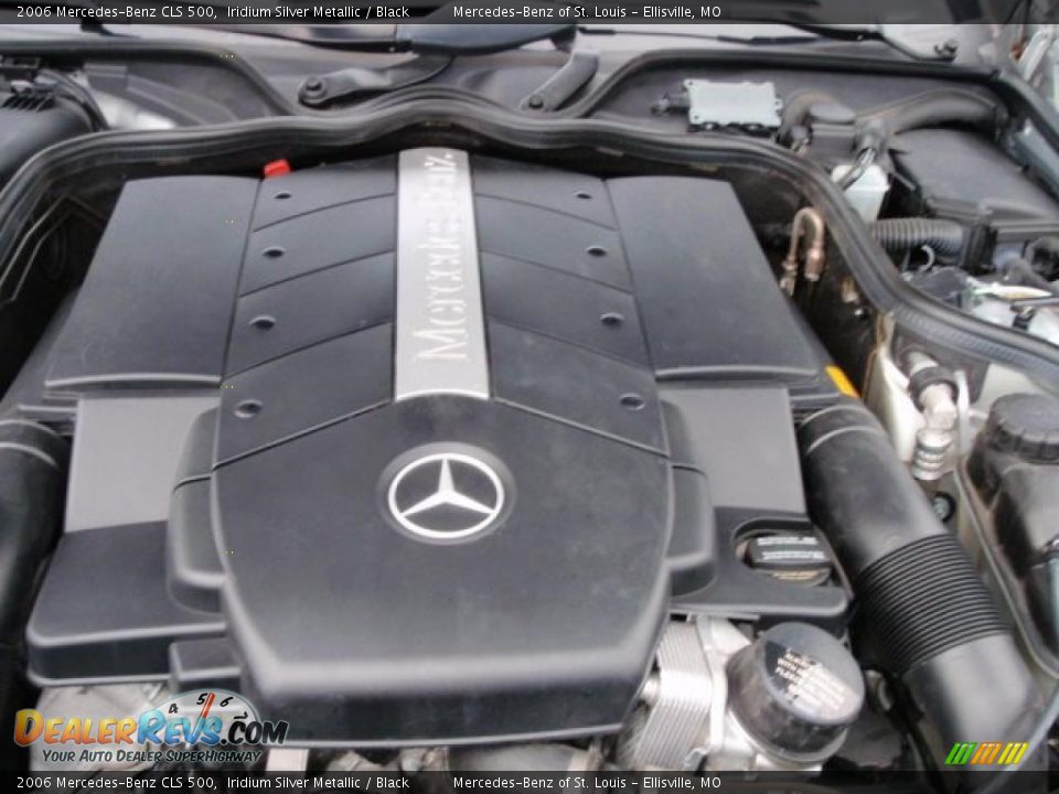 2006 Mercedes-Benz CLS 500 Iridium Silver Metallic / Black Photo #21
