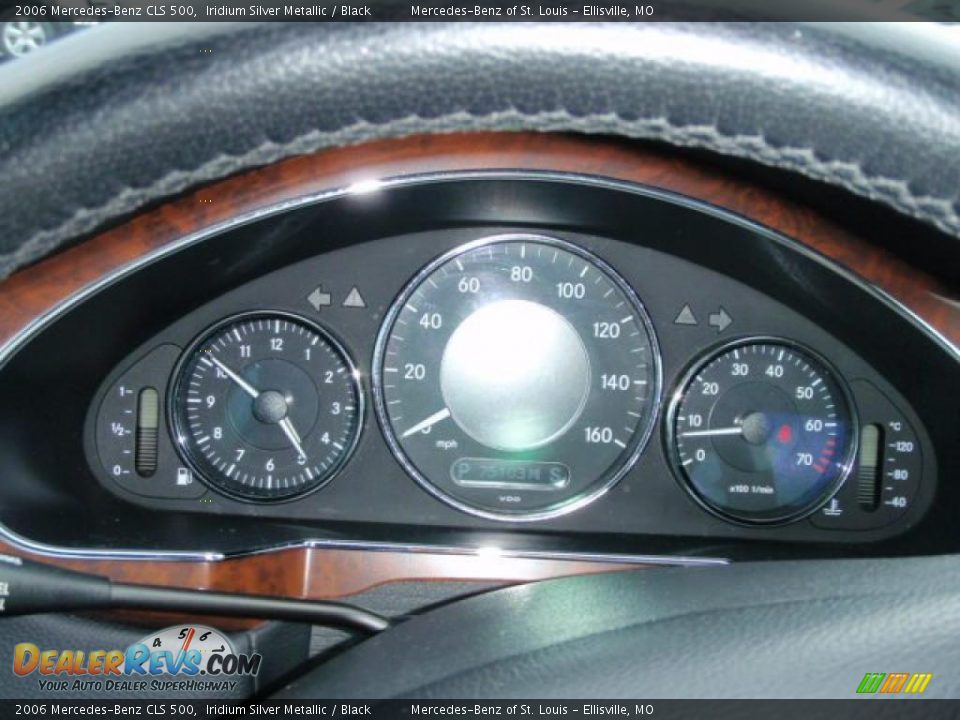 2006 Mercedes-Benz CLS 500 Iridium Silver Metallic / Black Photo #22