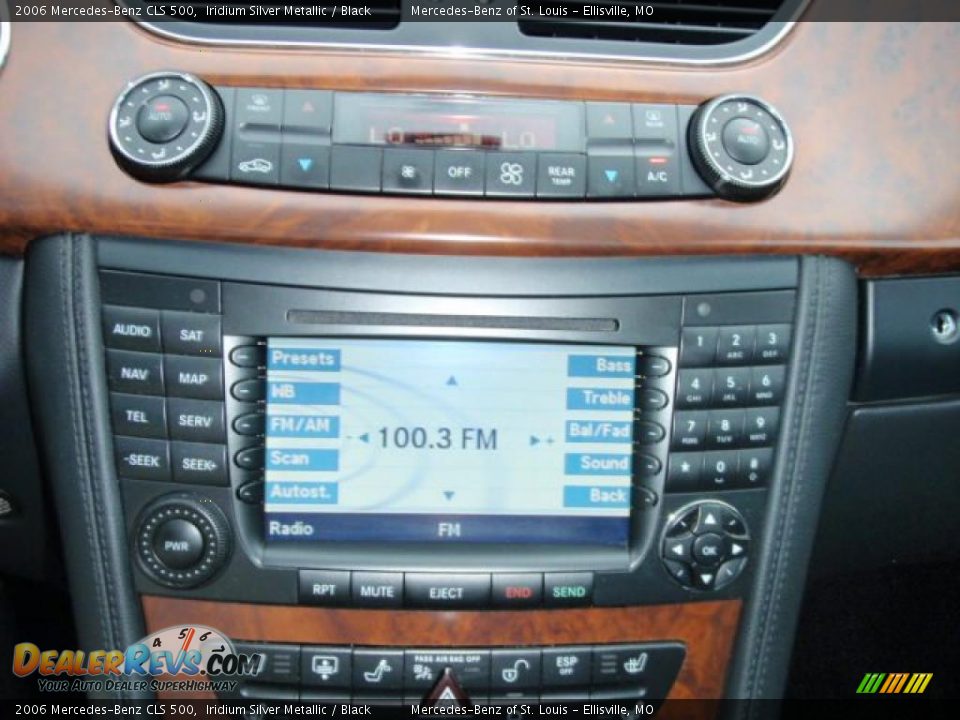 2006 Mercedes-Benz CLS 500 Iridium Silver Metallic / Black Photo #23