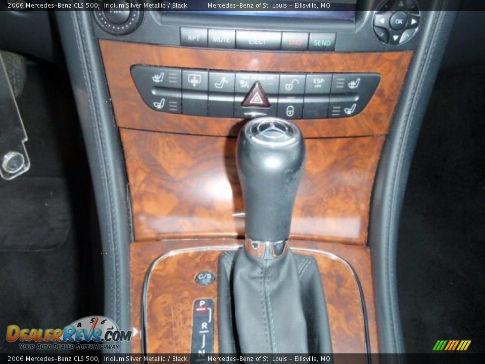 2006 Mercedes-Benz CLS 500 Iridium Silver Metallic / Black Photo #24