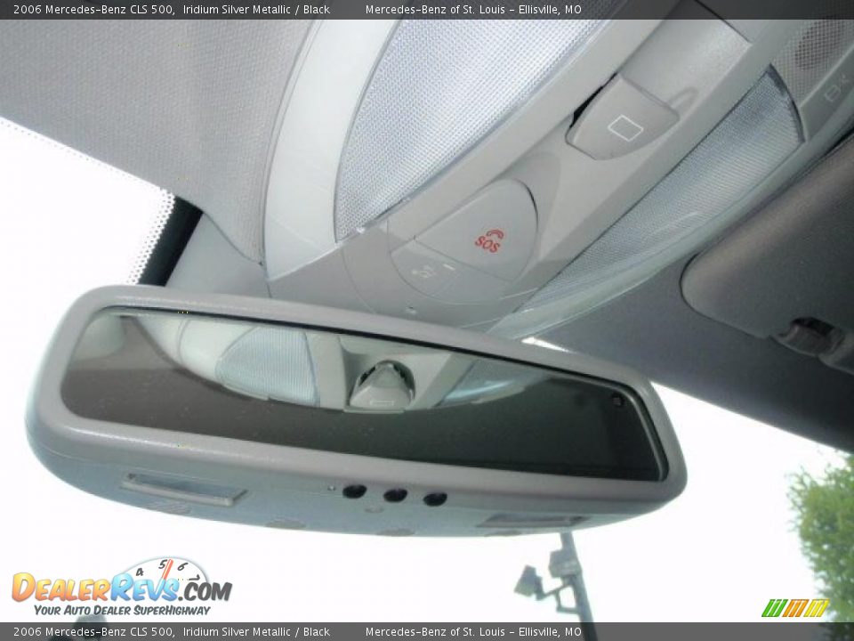 2006 Mercedes-Benz CLS 500 Iridium Silver Metallic / Black Photo #27