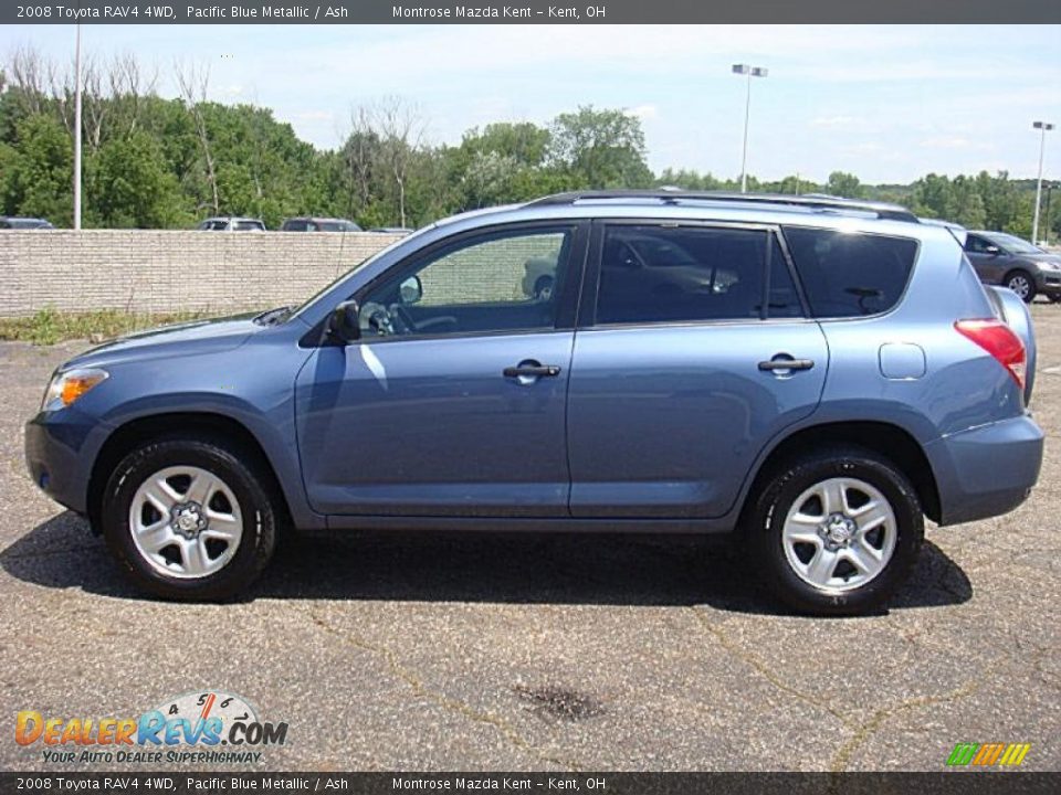 2008 Toyota RAV4 4WD Pacific Blue Metallic / Ash Photo #1