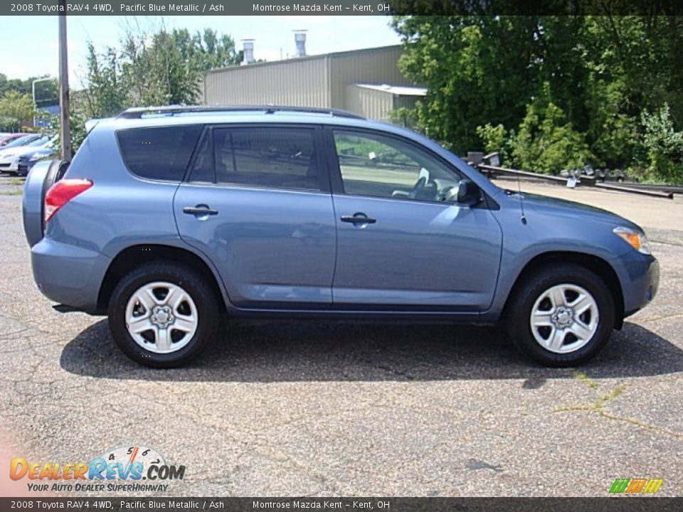 2008 Toyota RAV4 4WD Pacific Blue Metallic / Ash Photo #2