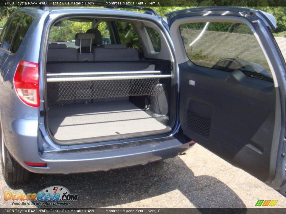2008 Toyota RAV4 4WD Pacific Blue Metallic / Ash Photo #9