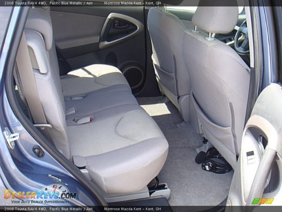 2008 Toyota RAV4 4WD Pacific Blue Metallic / Ash Photo #12