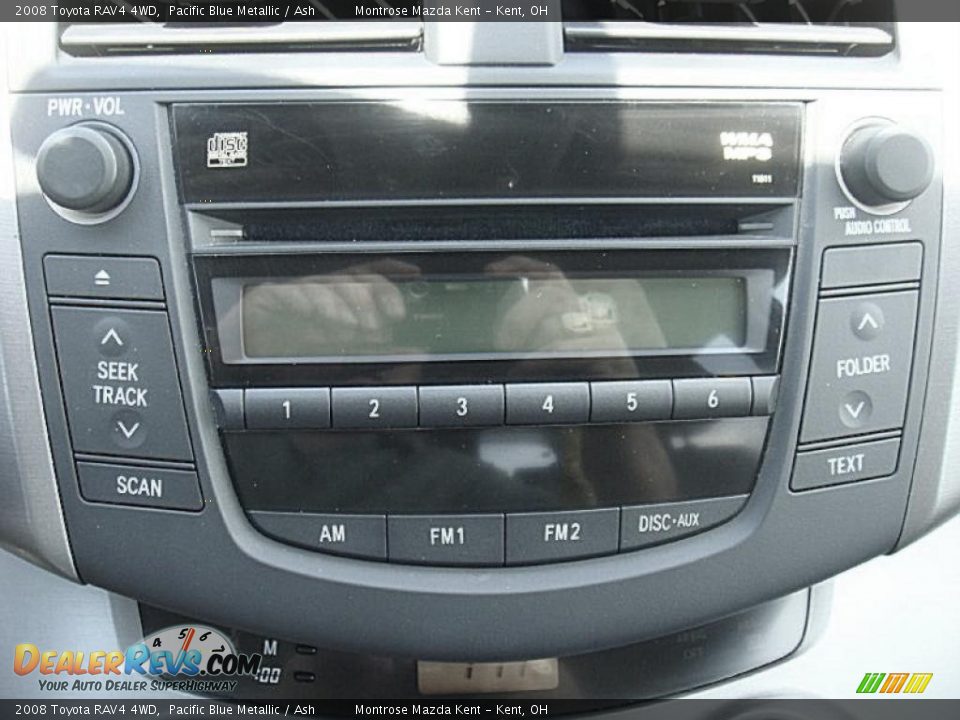 2008 Toyota RAV4 4WD Pacific Blue Metallic / Ash Photo #18