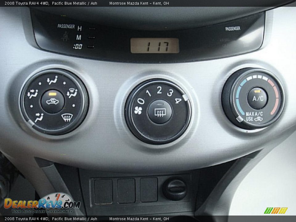 2008 Toyota RAV4 4WD Pacific Blue Metallic / Ash Photo #19