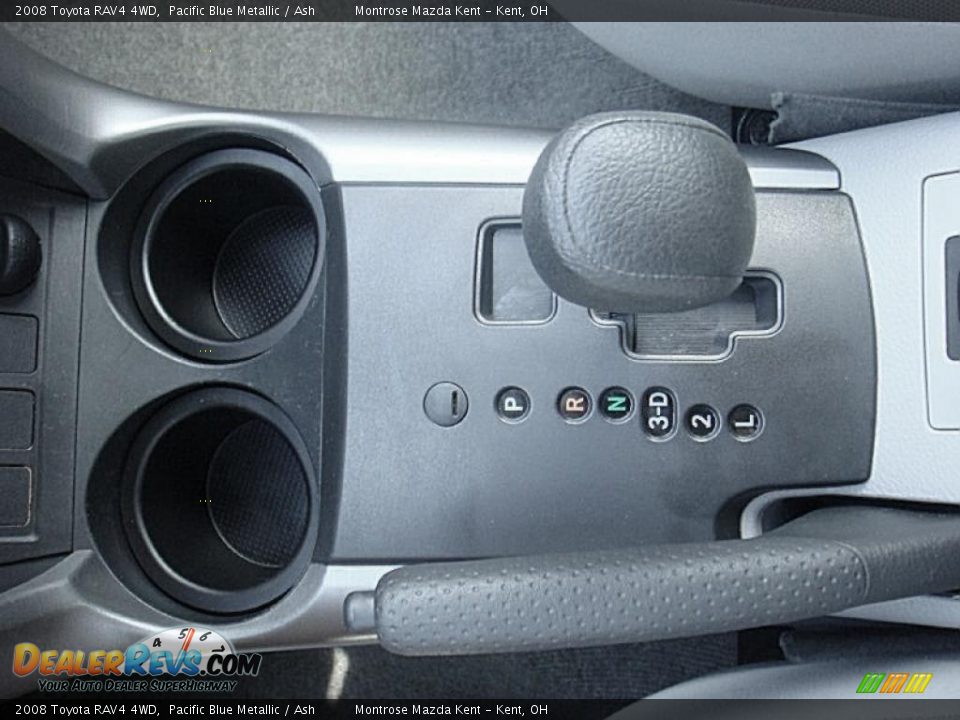 2008 Toyota RAV4 4WD Pacific Blue Metallic / Ash Photo #20